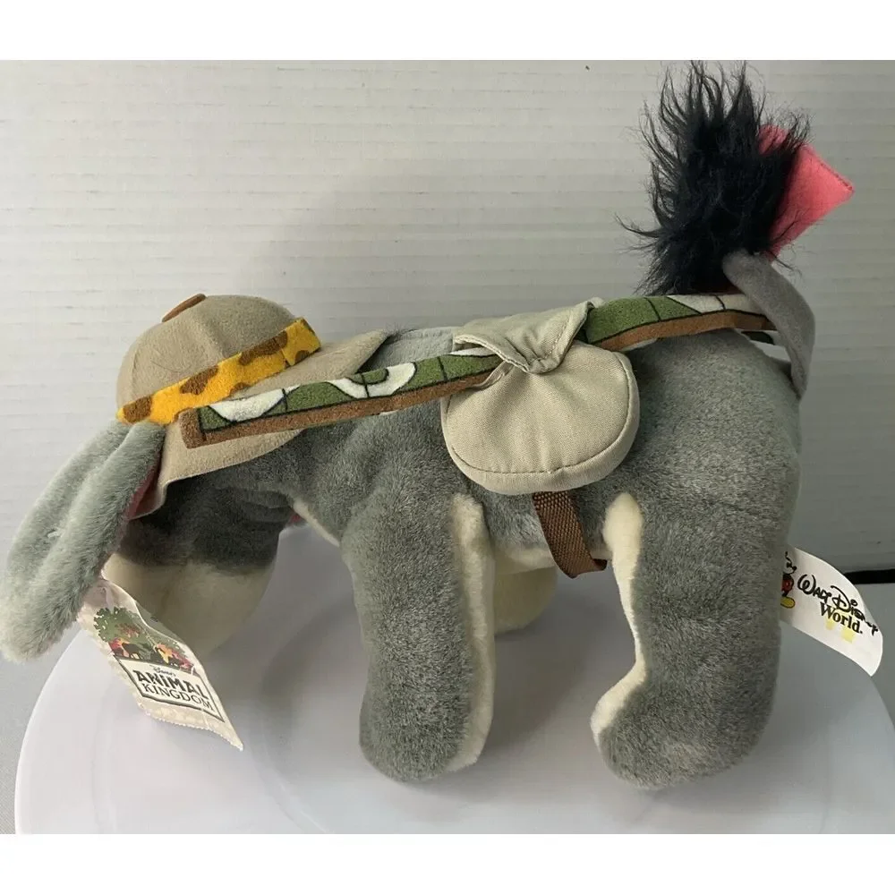Vintage‎ Walt Disney World Safari Eeyore Plush Stuffed Animal Kingdom 9